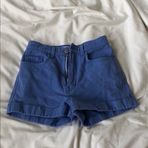 Blue Denim American Apparel Jean Shorts Size 27